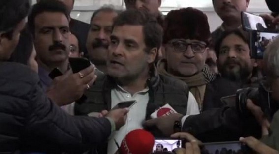 'Rape in India': No question of apology: Rahul