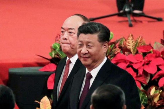 New leader of Macao sworn in Xi's presence