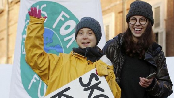 Greta's very happy with her activism, says father