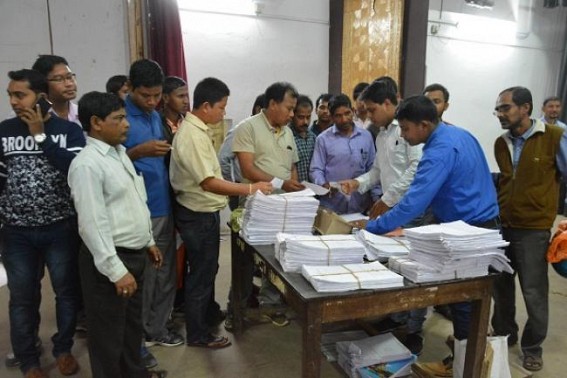 Tensed 10323 ad-hoc teachers held meeting