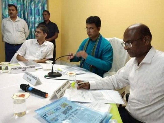 CM held review-meeting at North District, instructed departments to resolve issues at the earliest 
