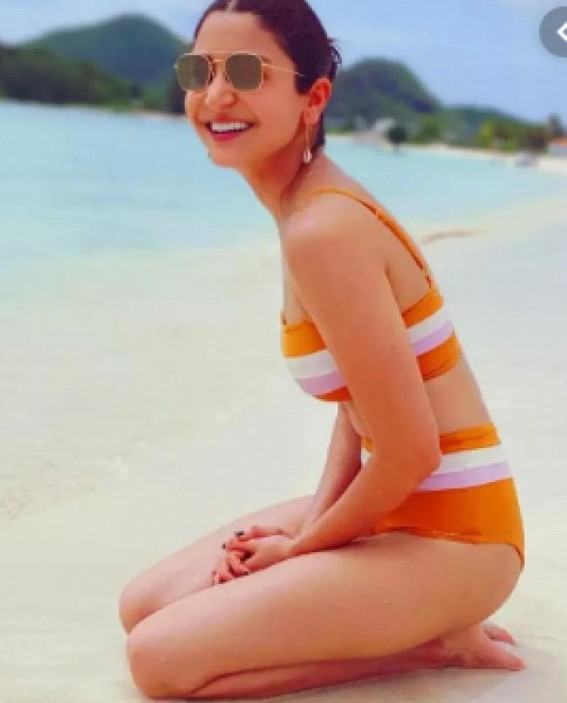 Anushka's bikini photo invites trolls and memes