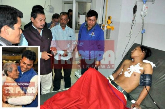 Brutal shooting: NC Debbarma led IPFT silent, failed to withdraw support, Tiprasa youths unite against BJP