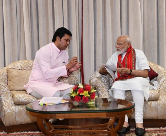 PM Modi allocated Rs. 358 crores for Tripura to complete pending works