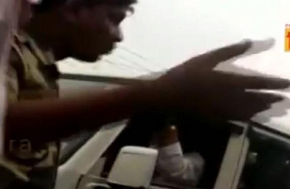 BJPâ€™s political clash controlled by BSF jawans, BJP raised slogan, â€˜Manik Das chor haiâ€™
