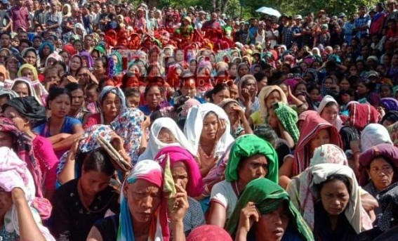 6 deaths, 50 hospitalization of Brus in Tripura, but Govt failed to ensure undisrupted ration-supplies to Bru camps after 30th November