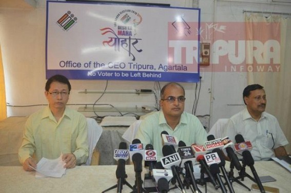 Tripura Poll Rigging : State Election Commission confirms Re-Poll in 168 Polling Stations in West Tripura Constituency on May 12