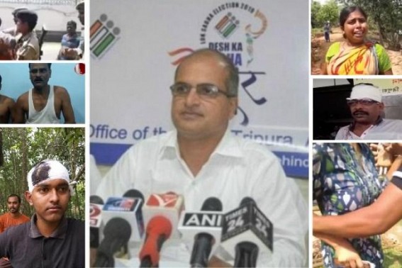 Massive suspensions of Electoral Officers in Tripura for Poll Manipulation on 11th April : BJP alleged, â€˜CEO working for CPI-M, Congressâ€™