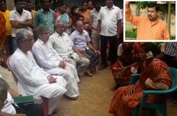 Tripura CPI-M leader murdered in MLA Ram Prasadâ€™s constituency : No arrest of criminals yet, Manik Sarkar visited victim family, total 8 injured 