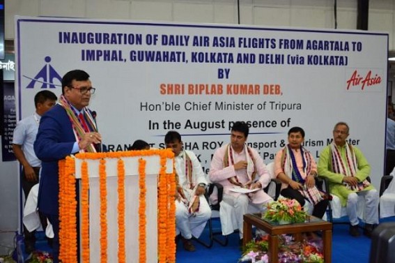 AirAsia to connect Agartala to Delhi, Kolkata