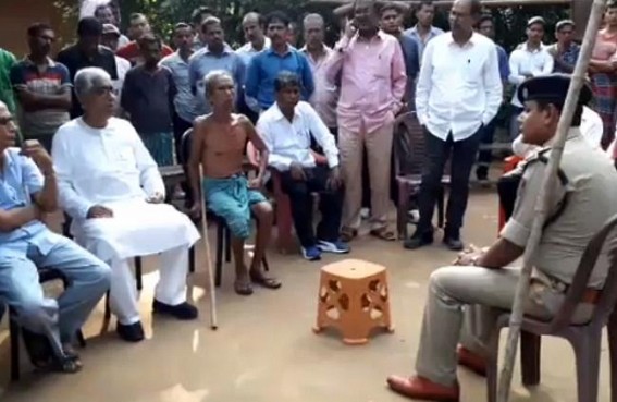 CPI-M party workerâ€™s horrifying murder in Tripura, former CM Manik Sarkar visited murder spot, met victim family
