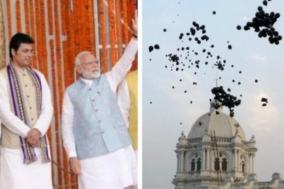Tripura BJPâ€™s social media activists are now hyper-active to mark media, parties anti-national if reminding BJPâ€™s pre-poll-promises