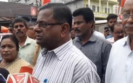 Tripura Election rigging : CPI-M launched massive protest demanding re-polling in 464 booths