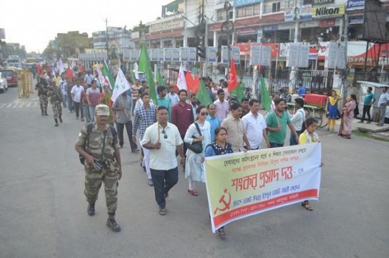 SFI, DYFI campaign for West MP candidate, call for votes on â€˜unemploymentâ€™ issue