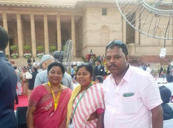 Tripuraâ€™s noted â€˜Phensedyl Smugglerâ€™ Tapas Ghosh among â€˜luminariesâ€™ attended Modiâ€™s â€˜Oath Taking Ceremonyâ€™