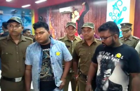 BJP top leaders' run Illegal bar busted in Agartala by Police 