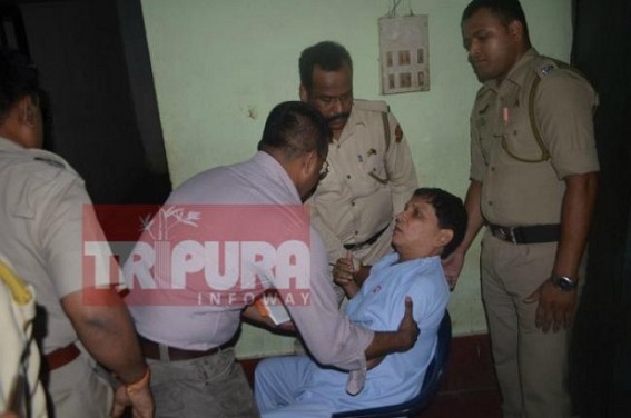 Biplabâ€™s Police crossed British rulers in Brutality, during High Court hearing by force removed heart-attacked CPI-M former Minister Badal Choudhury from hospital bed, taken to West PS, dumped next to a Thief 
