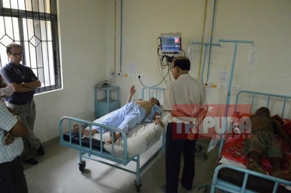 Badal Choudhury and his wife beaten by Police in ILS hospital