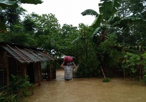 Tripura Flood : 2291 persons sheltered in relief camps