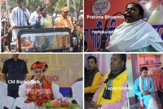 Pratima, Biplab destroyed State BJPâ€™s political future within 12 months : Crime Queenâ€™s drug empire leads turmoil, BJP Ministers, MLAs plan to migrate Congress after LS Election
