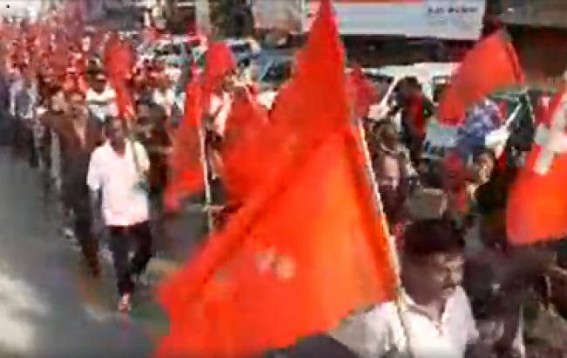 CPI-M protests against â€˜JUMLAâ€™ budget
