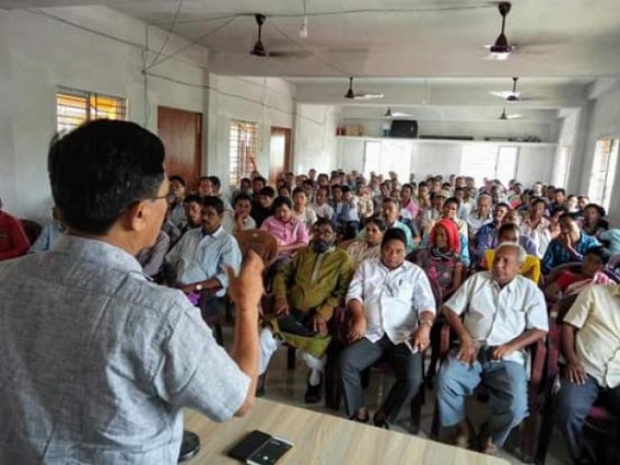 MP Jiten calls CPI-M leaders, activists to reach out common men