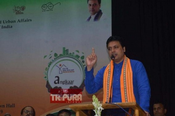 'World Economic Slowdown could not yet touch India due to Modi Govt', says Tripura CM