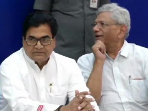 Opposition leaders reached EC office to press for VVPAT checks