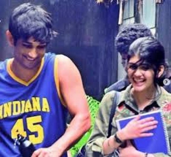 Sanjana Sanghi recalls first day at shoot with Sushant Singh Rajput