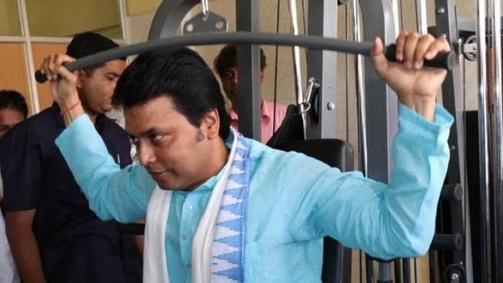 CM Biplab Deb held meeting at his Official residence