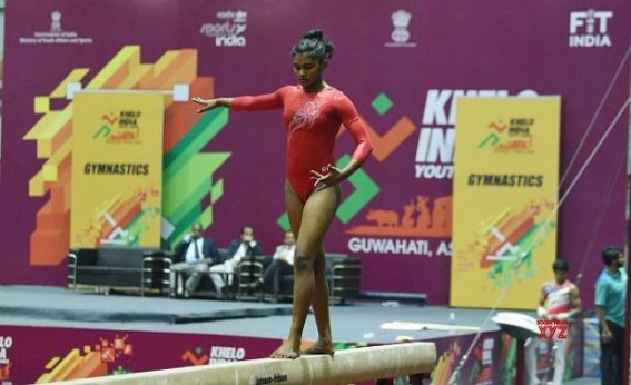 Priyanka Dasgupta emerged as the next Star of Tripura gymnast world