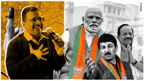 AAP remains Delhi Assembly favourite, BJP for Parliament