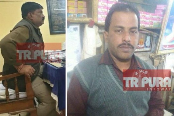 No action against West Agartala PS OC Subrata Chakraborty in Sushanta Ghosh's sensational murder incident, CCTV footage evidence deleted  