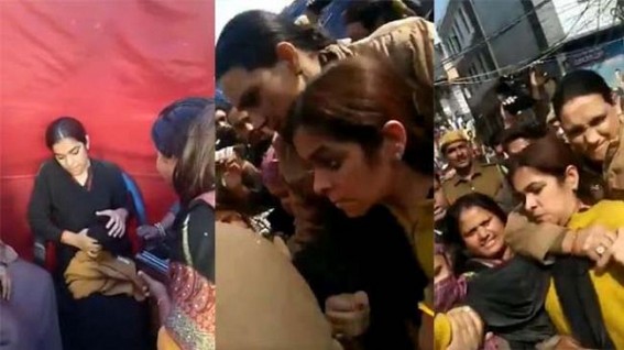 BJPâ€™s â€˜JUMLA-Nationalismâ€™ punctured after BJPâ€™s RSS Hindu activist Gunja Kapoor was caught â€˜Burqa-Cladâ€™ attire chanting anti-national slogans at Shaheen Bagh : PM Modi is one of the followers of Gunja Kapoor on Tweeter