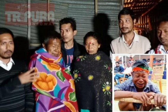 Financial support by TIPRA organization to Manoranjan Debbarma 