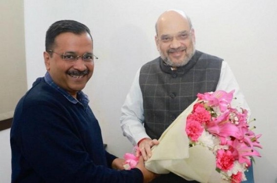 Fruitful meeting, says Kejriwal after meeting Shah
