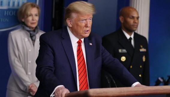Trump says COVID-19 not Asian Americans' fault: Report