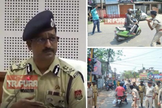 Tripura Journalists slam Police High-handedness, asks DIG GK Rao to restrain rouge Police officials from beating essential services workers : Police attacked Bank ATM workers, Grocery vendors, even lathi-charged at GB Bazar
