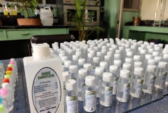 Hand sanitisers to come in Re 1 sachet
