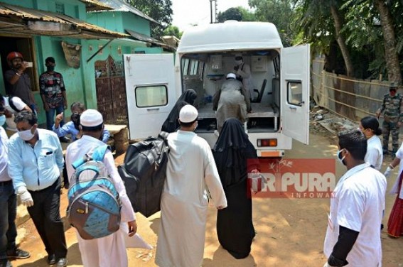 More COVID-19 suspected 16 persons sent to Quarantine in Tripura with Delhi Travel History in connection with Nizamuddin programme 