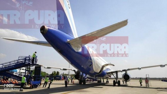 Indigo lands in MBB Airport with Essential Medical supplies 