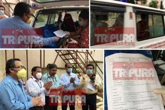 Tripura Govt scores huge success in fighting COVID19, first patient fully recovered in GB Hospital, discharged from Hospital : Chief Minister, Health Secretary assured full medical arrangements to fight against COVID19
