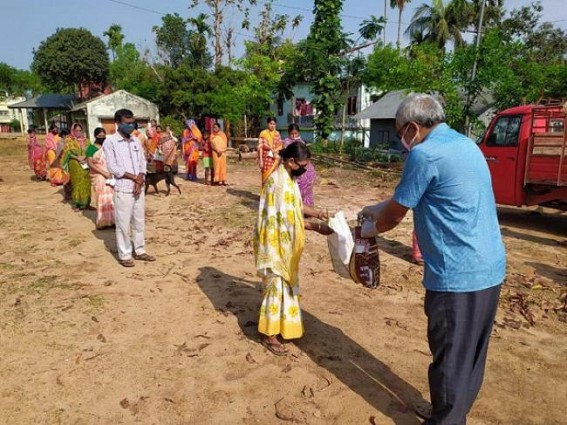 â€˜Citizens Collective Against COVID19â€™ continues dry ration distribution programme