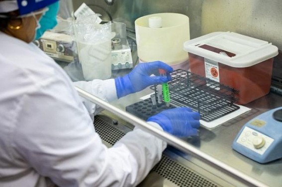 Massive testing underway in Tripura to ensure 100% COVID19 pandemic management by Health Dept : 465 Persons are in Home Quarantine, 142 in Institutional Quarantine