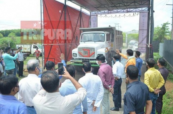 Vehicles sanitization project officially launched by TIDCL