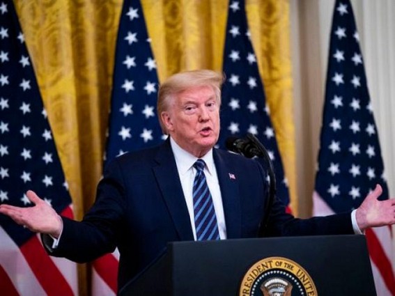 Contradicting US intel, Trump says COVID-19 developed in lab
