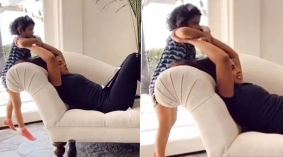 Here's how Priyanka working out amid lockdown