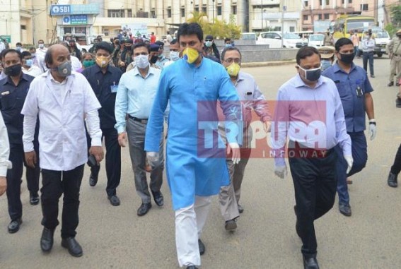 Tripura CM assured strong actions against harassment by officials, asks public to report in WhatsApp 8794534501