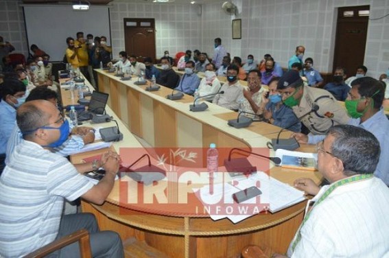 Tripura Govt held meeting with clubs to control mob attacks to Home Returned people