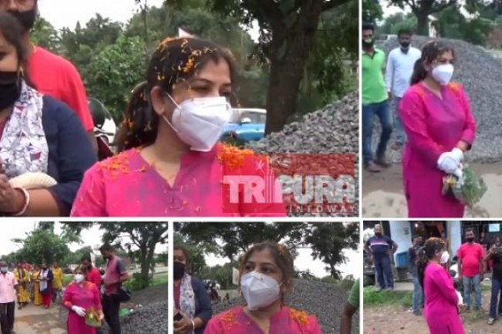 COVID-19 Front Line Warrior, Tripura Doctor Anamika Goswami is recovered fully, discharged from Care Centre : Advised COVID-19 positive persons to â€˜Be Courageousâ€™